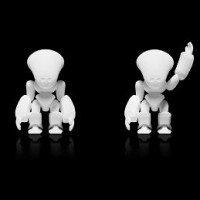 robot modélisé en 3D