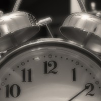 haut d'un reveil matin