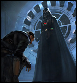 dark vador et serviteur